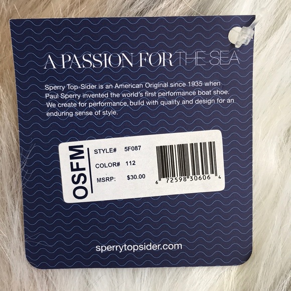 Sperry Anchor Nautical Print Scarf - Picture 4 of 4